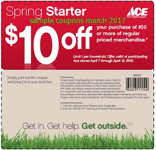 Ace Hardware coupons march 2017