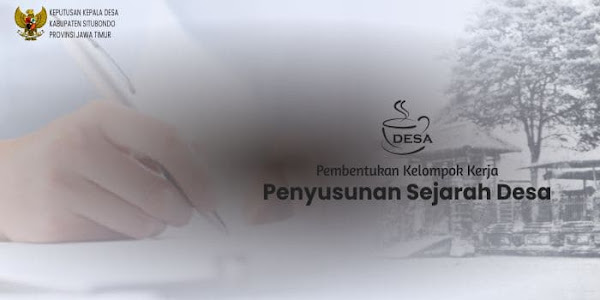 Draft SK Pokja Penyusunan Sejarah Desa