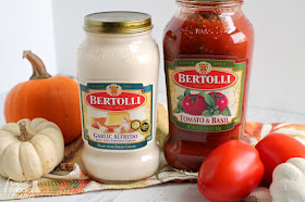 Bertolli sauces makes creating an authentic Tuscan Inspired Sunday Dinner easy and affordable. #BertolliDinnerParty #spon