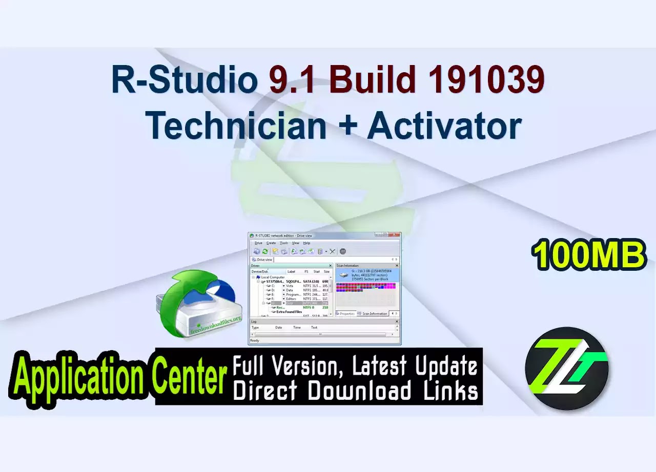 R-Studio 9.1 Build 191039 Technician + Activator