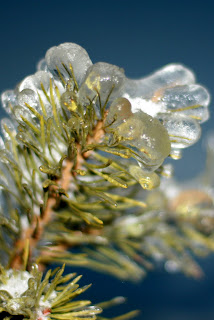 Moscow icy rain