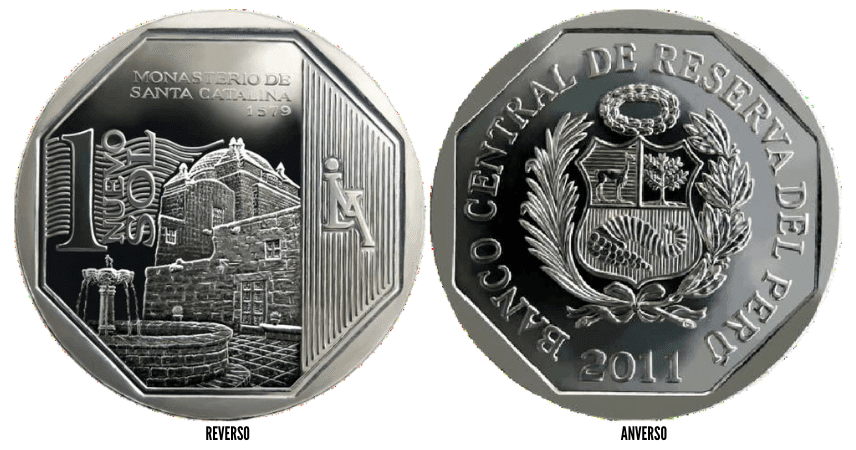 moneda del monasterio de santa catalina, riqueza y orgullo del peru