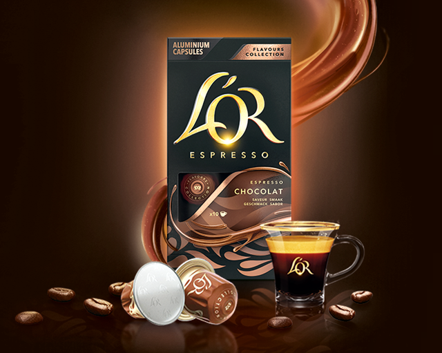 COMER & BEBER: Café L’OR apresenta novo espresso L’OR Chocolate