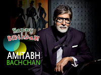 amitabh bachchan birthday, mismatch picture of amitabh in suit with hanging painting in background