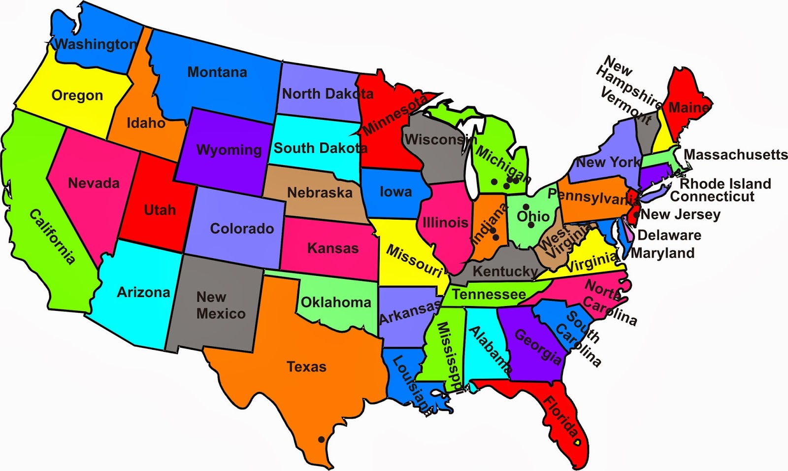 usa states wordsearch