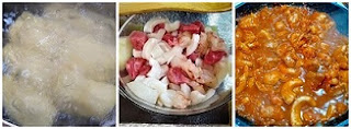 Process to make Cassava Lasagna with Seafood in Tomato Sauce (Paleo, Whole30, Gluten-Free) collage.jpg