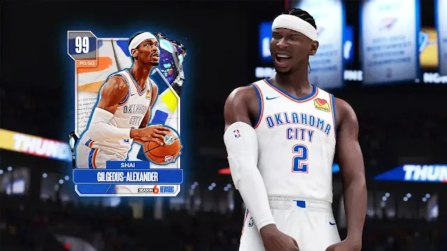 Shai Gilgeous-Alexander 99 OVR