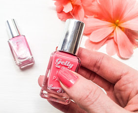 The Pink Barry M Hi Shine Gel Effect Nail Paints Grapefruit 