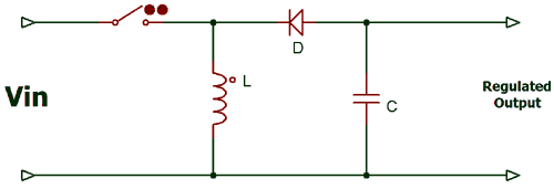 Buck-Boost Switching Voltage Regulator