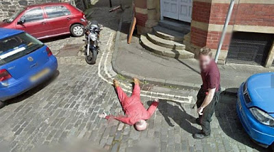 Kumpulan Gambar Google Street View Lucu