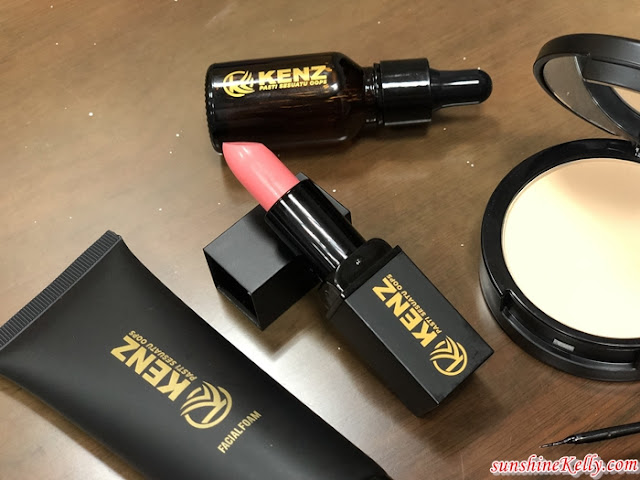 KENZ Product, KENZ, KENZ Makeup & Skincare, Kelly Azman, KENZ Mineral Compact Powder, KENZ Magic Lip Balm, KENZ Liquid Eyeliner, KENZ Makeup & Skincare Price List and Contact, KENZ Facial Foam, KENZ Serum, Beauty Review, Beauty