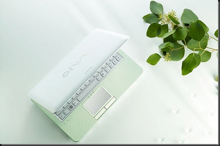 Notebook Sony Vaio W ECO