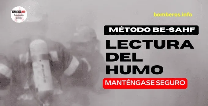 Curso para bomberos la lectura del humo en el método B-SHAF