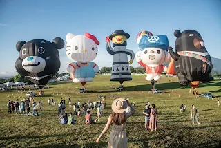 鹿野高台熱氣球停車|美食|景點|追球攻略