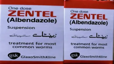 ZENTEL Tablet and Syrup uses indications, and dosage