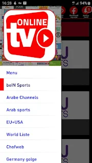 تحميل تطبيق ONLINE TV V5 لمشاهدة القنوات المشفرة والمفتوحة و احدث الافلام العربية و الغربية 