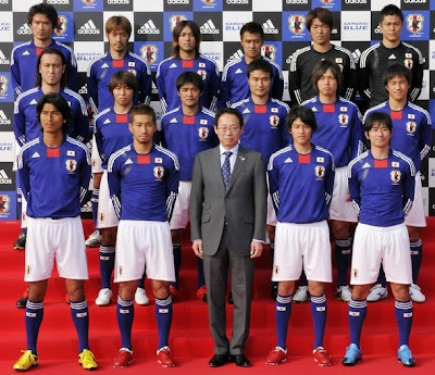 Japan National Football Team for FIFA World Cup 2010 South Africa