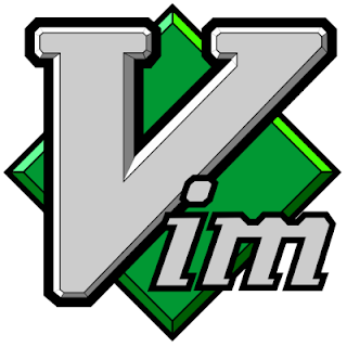 Gambar tampilan software Vim