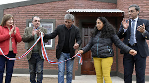 Familias de Yuchán y Luján cumplen el sueño de una vivienda digna.