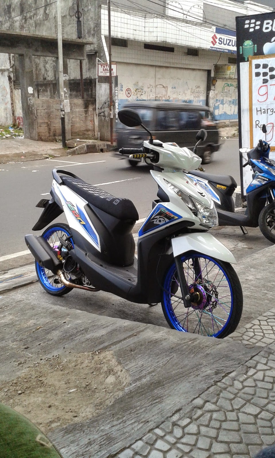 100 Modif Honda Beat Fi Thailook Modifikasi Motor Beat Terbaru