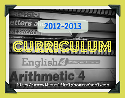 Homeschool Curriculum List