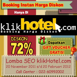 Kontes Seo Hotel Murah KlikHotel.com