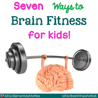 Seven Ways to Brain Fitness for Kids! Keeping the brain in good shape is essential, and here are seven ways to do just that!