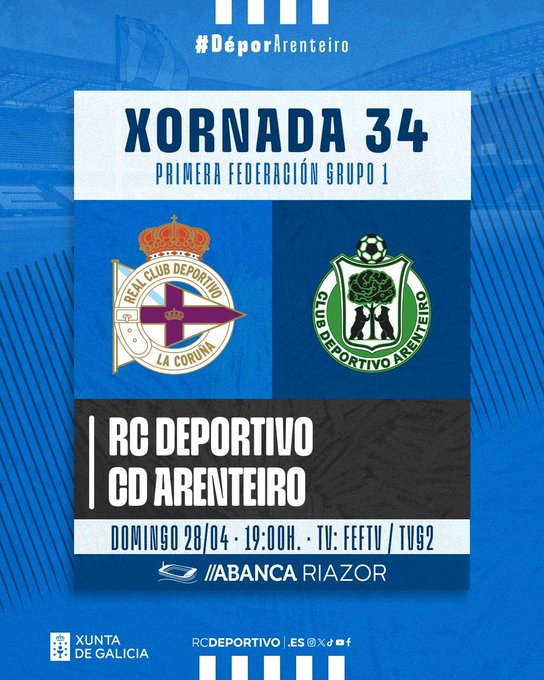 Ver en directo el Deportivo de la Coruña - Arenteiro
