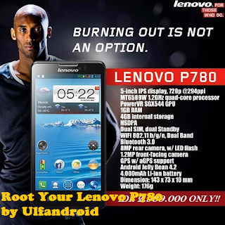 Cara Mudah Root Lenovo P780 Kitkat S221 & S228