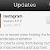 LATEST UPDATE Instagram for iOS, landscape VIEW FEATURES Presents