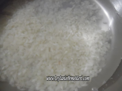 Temizlenip Yıkanmış Pirinçler