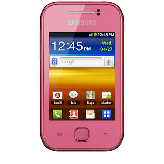 Samsung Galaxy Y S5360 pink