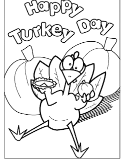 Thanksgiving Day for Coloring, part 2