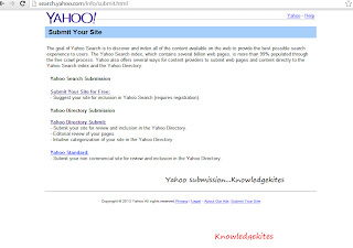 Yahoo Directory Submission