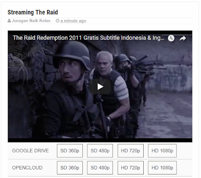 Membuat MultiTab Server Video Streaming Di Blog