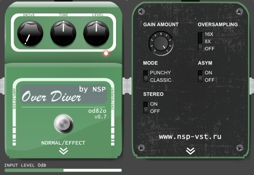 Overdrive, Vst, Vst free, Tube screamer vst, Overdrive vst