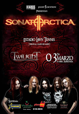 SONATA ARCTICA en Lima