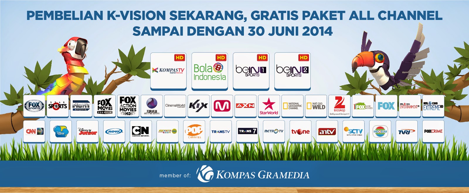 Harga Decoder K Vision Piala Dunia Brazil 2014