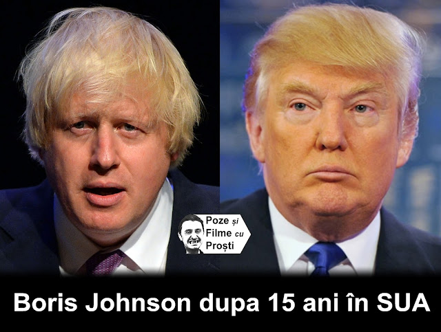 Asemanarea dintre Boris Johnson si Donald Trump