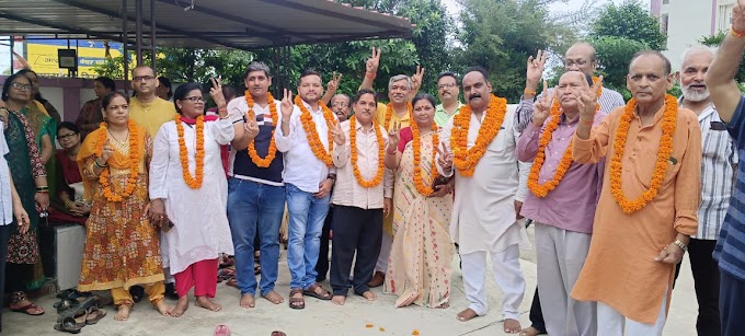 संतोष सिंह अध्यक्ष और संतोष द्विवेदी महासचिव चुने गए
