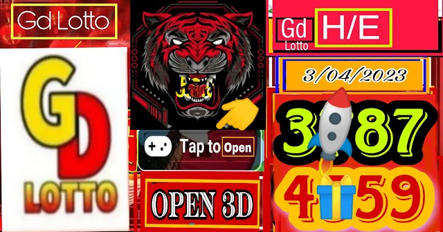 Carta Lotto 4D Special Chart For 3./04/2023 |Cartalotto