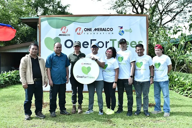 One Meralco Foundation’s One For Trees implemented in the Sierra Madre Mountains | Benteuno.com