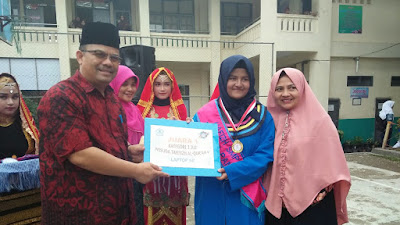 106 Pelajar SMP N 5 Padangpanjang Gelar Wisuda Tahfizh