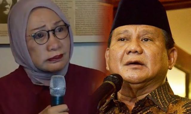 Prabowo Sebut Ratna Sarumpaet Menderita Gangguan Jiwa