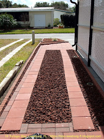 Creating a Stylish Golf Cart Path in Side Yard