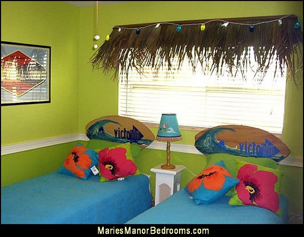 tropical island beach shack bedrooms tropical hawaiian beach theme surfer bedrooms