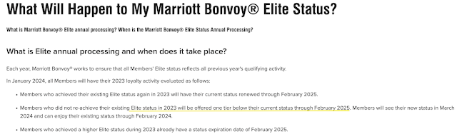 2024年我的萬豪旅享家精英會籍Marriott Bonvoy Elite Status怎麼變化？