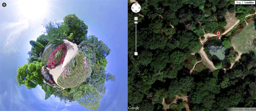Who would convey guessed that Google Maps Street View looks fifty-fifty ameliorate when viewed stereogr New Stereographic Street View