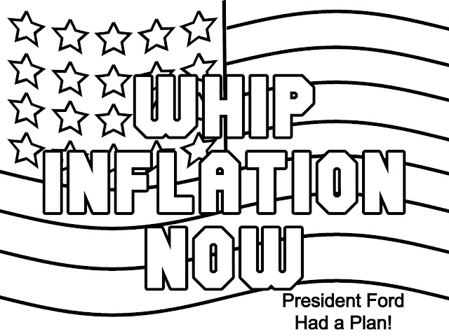 Whip Inflation Now - Free Coloring Book Art by gvan42