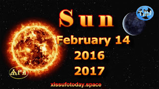  The sun is very beautiful February 14, 2016 and 2017 timelapse 